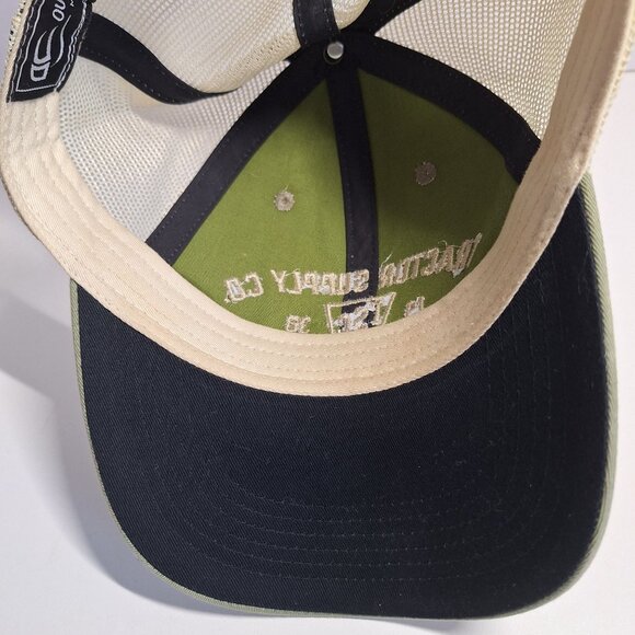 Tractor Supply Co Olive Green Mesh Trucker Hat Adjustable Snapback Baseball Cap - Picture 10 of 10